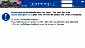 What Dqlearninglink.com website looked like in 2018 (5 years ago)