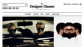What Designerglassescompany.co.uk website looked like in 2018 (5 years ago)