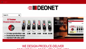 What Deonet.com website looked like in 2018 (5 years ago)
