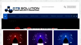 What Dts-solution.com website looked like in 2018 (5 years ago)