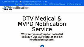 What Dtvnotification.com website looked like in 2018 (5 years ago)