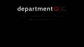 What Department-q.com website looked like in 2018 (5 years ago)
