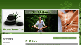 What Drjbosch.co.za website looked like in 2018 (5 years ago)