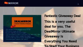 What Dealmirror.in website looked like in 2018 (5 years ago)