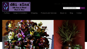 What Dei-zinz.com website looked like in 2018 (5 years ago)