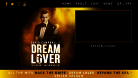 What Dreamlover.com.au website looked like in 2018 (5 years ago)