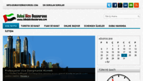 What Dubaivizebasvurusu.com website looked like in 2018 (5 years ago)