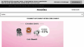 What De.pandora.net website looked like in 2018 (5 years ago)