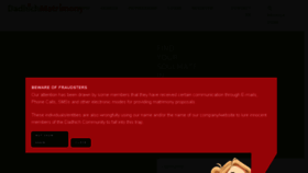 What Dadhichmatrimony.com website looked like in 2018 (6 years ago)