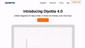 What Diyotta.com website looked like in 2018 (5 years ago)
