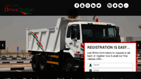 What Drivedubai.ae website looked like in 2018 (5 years ago)