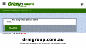 What Drmgroup.com.au website looked like in 2018 (5 years ago)