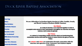 What Duckrivermissions.org website looked like in 2018 (5 years ago)