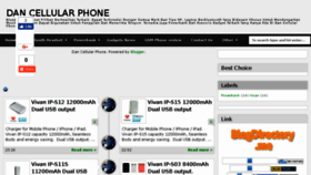 What Dancellularphone.blogspot.com website looked like in 2018 (5 years ago)