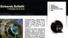 What Deborahbellotti.it website looked like in 2018 (5 years ago)