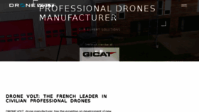 What Dronevolt.com website looked like in 2018 (5 years ago)
