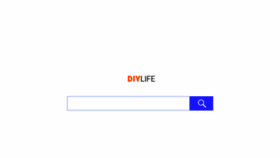 What Diylife.com website looked like in 2018 (5 years ago)