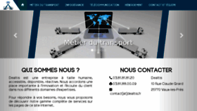 What Dealtis.fr website looked like in 2018 (5 years ago)