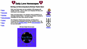 What Daily-love-horoscope.com website looked like in 2018 (5 years ago)