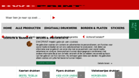 What Dwcprint.nl website looked like in 2018 (5 years ago)
