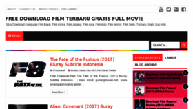 What Download-film-terbaru-gratiss.blogspot.com website looked like in 2018 (5 years ago)