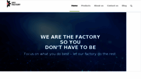 What Devfactory.com website looked like in 2018 (5 years ago)