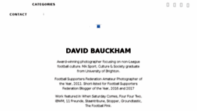 What Dbauckham.exposure.co website looked like in 2018 (5 years ago)