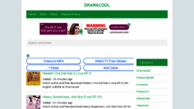 What Dramacool.pro website looked like in 2018 (5 years ago)