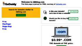 What Dijiblog.com website looked like in 2018 (5 years ago)