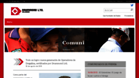 What Drummondltd.com website looked like in 2018 (5 years ago)
