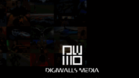 What Digiwallsmedia.com website looked like in 2018 (5 years ago)