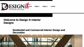 What Designitinteriors.com.au website looked like in 2018 (5 years ago)
