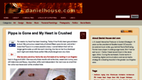 What Danielhouse.com website looked like in 2018 (5 years ago)