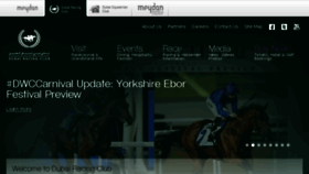 What Dubaiworldcup.com website looked like in 2018 (5 years ago)