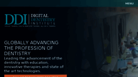 What Digitaldentistryinstitute.org website looked like in 2018 (5 years ago)
