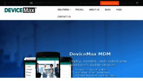 What Devicemax.com website looked like in 2018 (5 years ago)