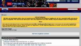 What Dasparlament.ch website looked like in 2018 (5 years ago)