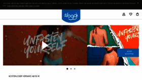 What De.sloggi.com website looked like in 2018 (5 years ago)