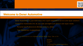 What Donerauto.com website looked like in 2018 (5 years ago)