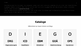 What Diego.one website looked like in 2018 (5 years ago)