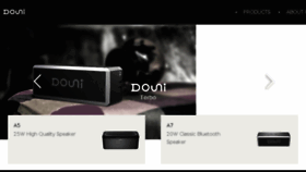 What Dounitech.com website looked like in 2018 (5 years ago)