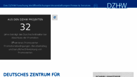 What Dzhw.eu website looked like in 2018 (5 years ago)