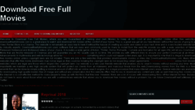 What Downloadfreefullmovie.com website looked like in 2018 (5 years ago)