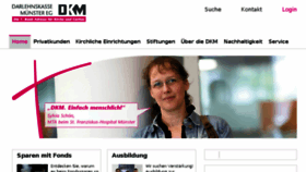What Dkm.de website looked like in 2018 (5 years ago)