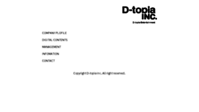 What D-topia.com website looked like in 2018 (5 years ago)