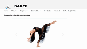 What Danceprecisions.studio website looked like in 2018 (7 years ago)