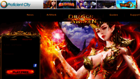 What Dragonawaken.com.br website looked like in 2018 (5 years ago)