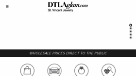 What Dtlaglam.com website looked like in 2018 (5 years ago)