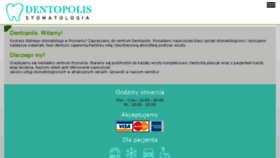 What Dentopolis-poznan.pl website looked like in 2018 (5 years ago)