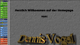What Dennisvogel.de website looked like in 2018 (5 years ago)
